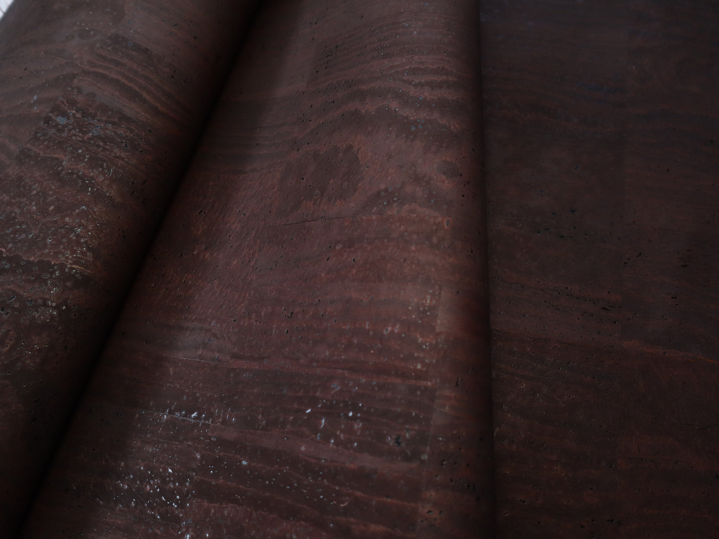 REMNANT/OFFCUT - Cork Fabric 18" x 25.5" - Classic Brown