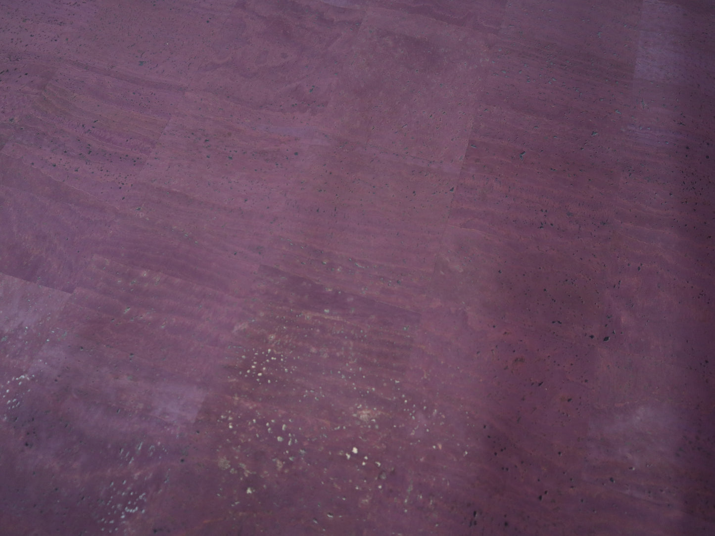 REMNANT/OFFCUT - Cork Fabric 18" x 20" - Purple