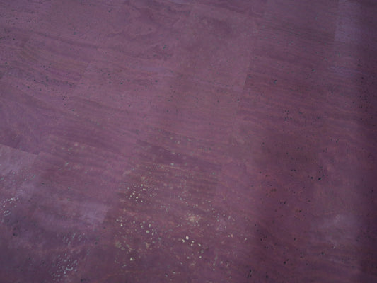 REMNANT/OFFCUT - Cork Fabric 18" x 20" - Purple
