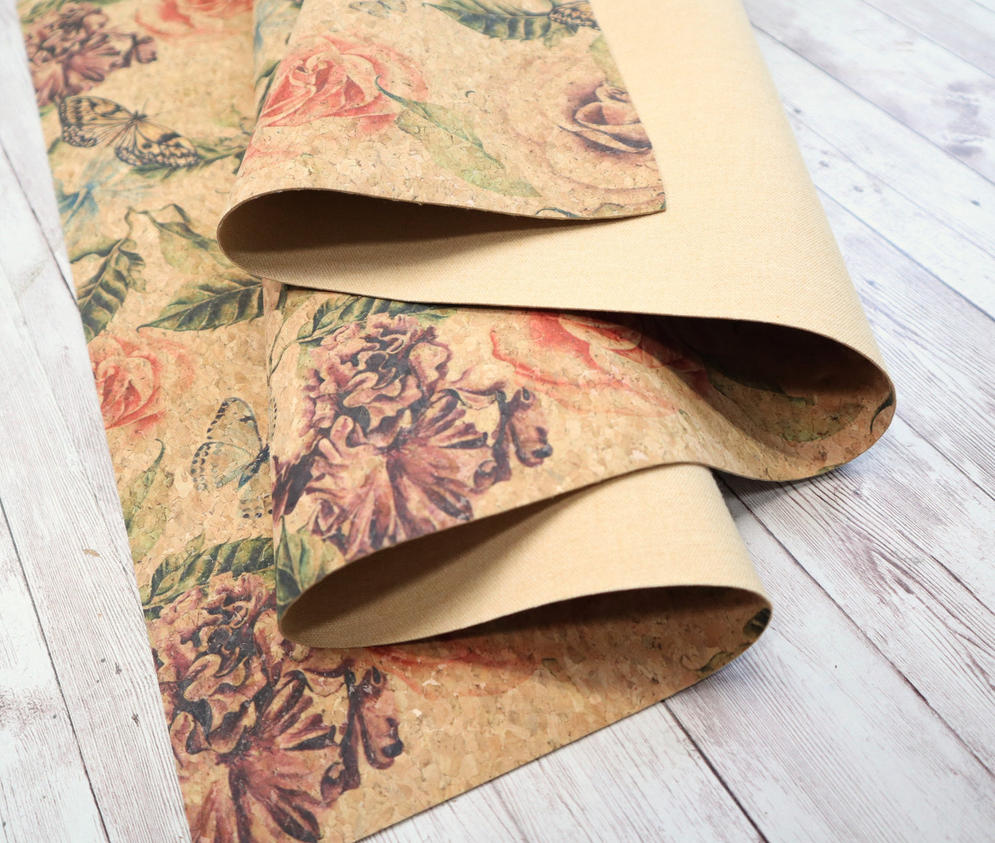 Cork Fabric Roll - Natural Beauty