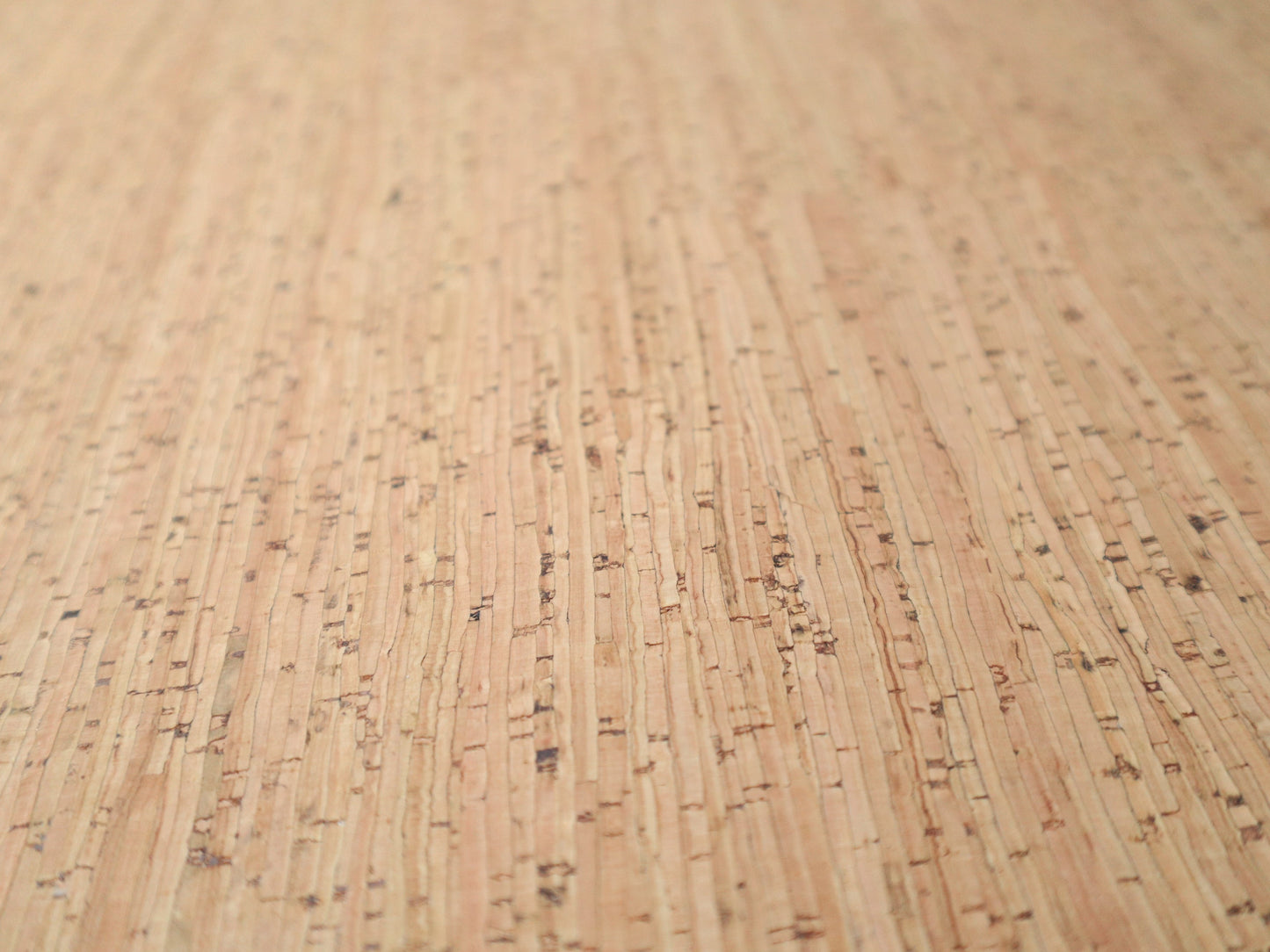 REMNANT/OFFCUT - Cork Fabric 17.5" x 26" - Luxurious Bamboo