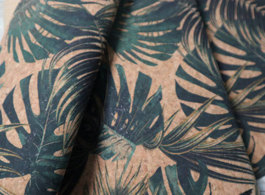 Cork Fabric Roll - Tropics