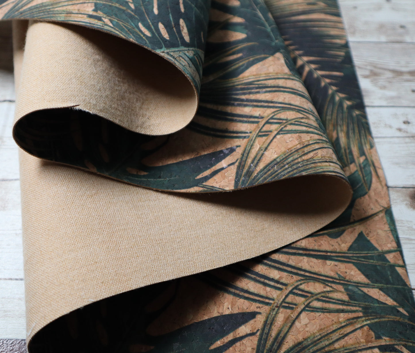 Cork Fabric Roll - Tropics