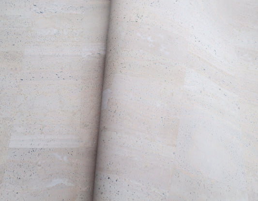 Cork Fabric Sheet -  Moonstone Grey