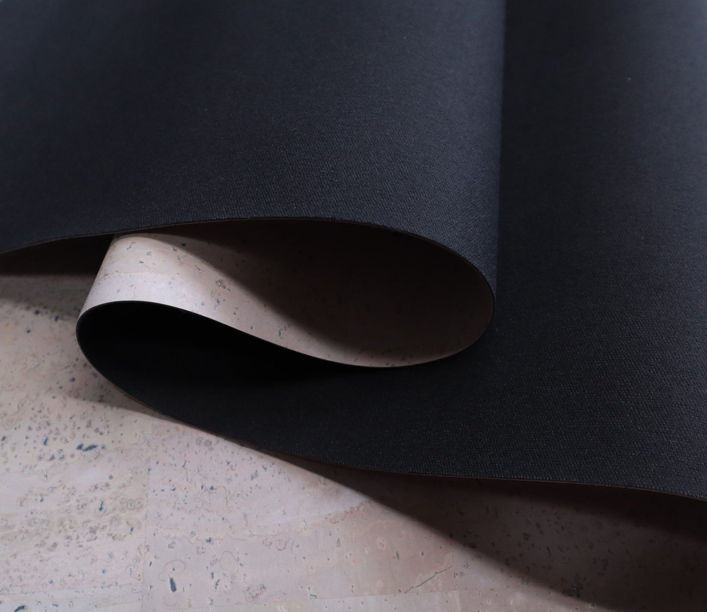 REMNANT/OFFCUT - Cork Fabric 8.5" x 26" - Moon