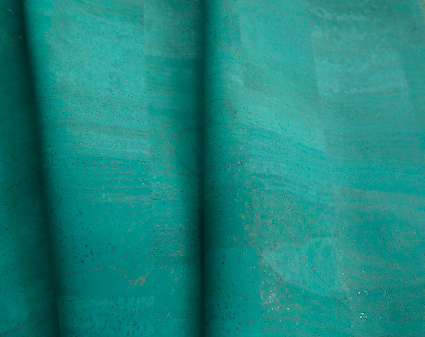 REMNANT/OFFCUT - Cork Fabric 16" x 18" - Island Breeze