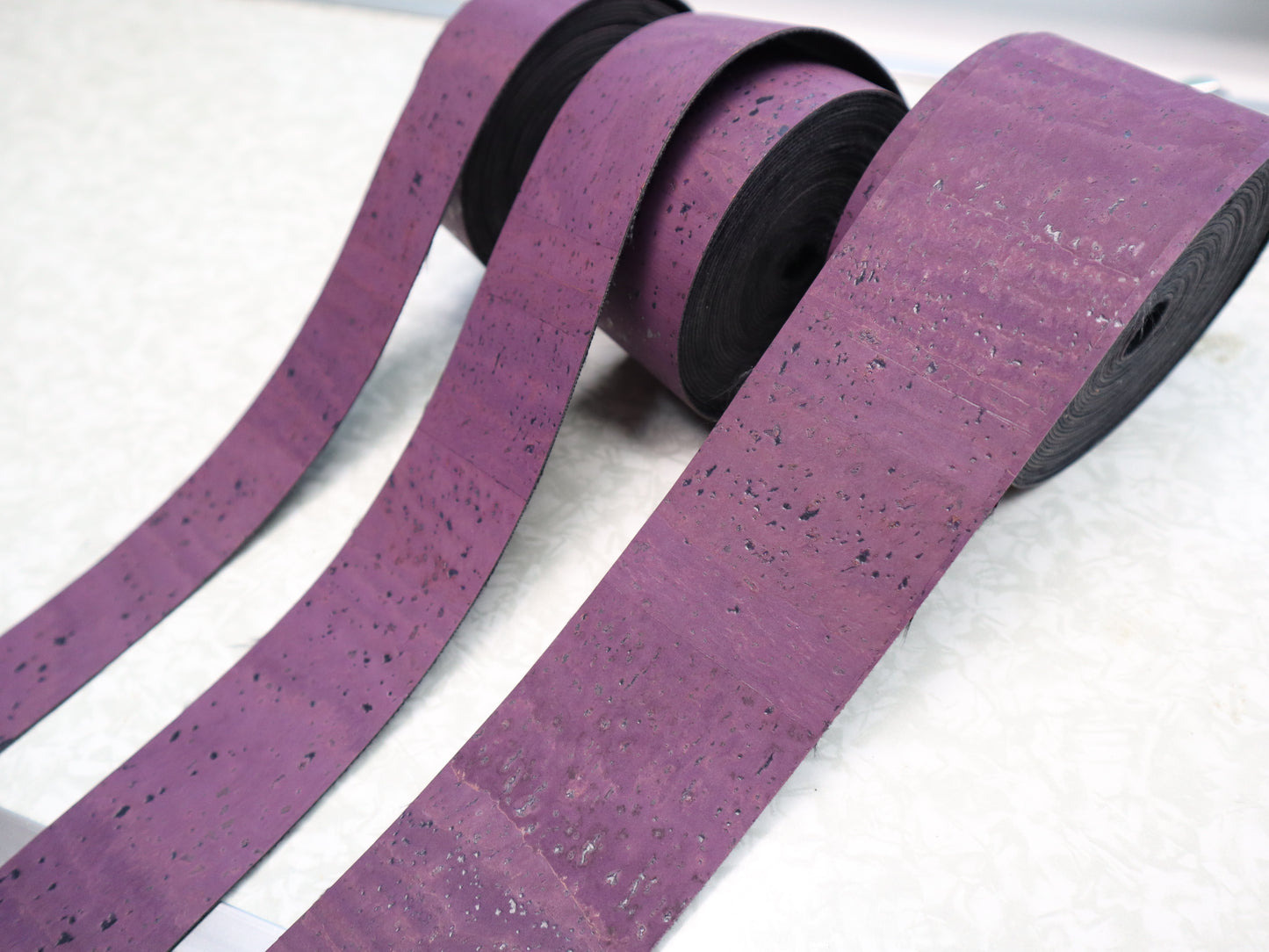 Cork Ribbon By the Yard  - Purple