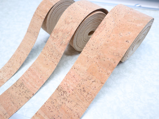 Cork Ribbon By the Yard  - Natural