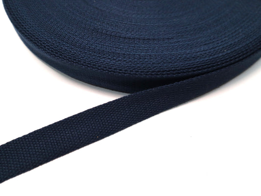 1" Webbing By the Yard  - Navy