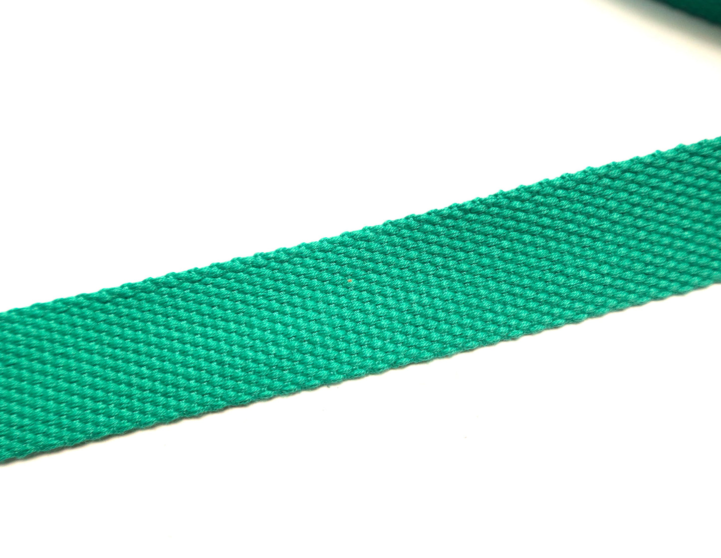 1" Webbing By the Yard  - Emerald