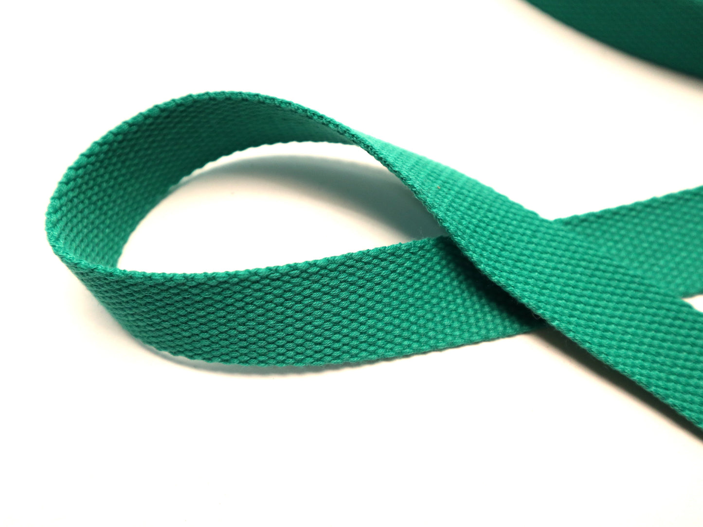 1" Webbing By the Yard  - Emerald