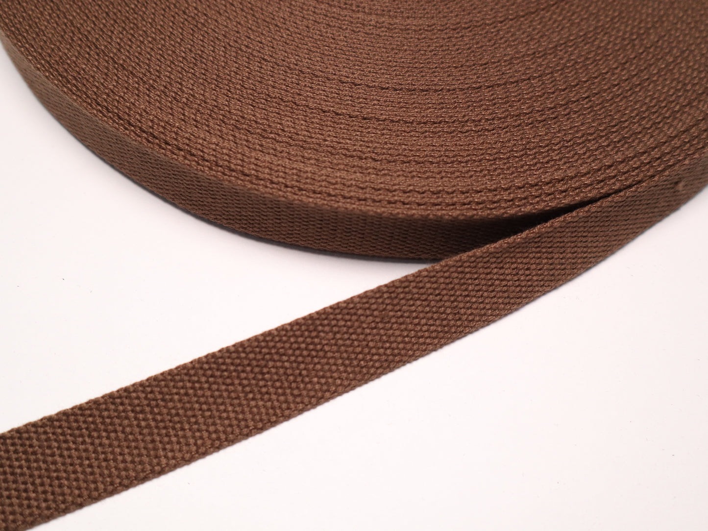 1" Webbing By the Yard  -Coffee Shop