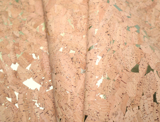 Cork Fabric Roll - Granola Gold