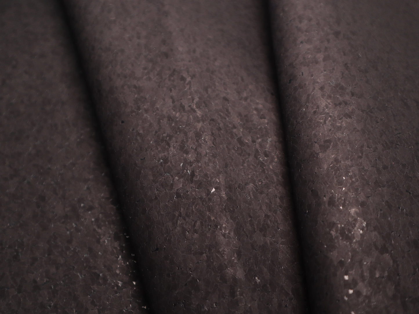 Cork Fabric Roll - Particle Black