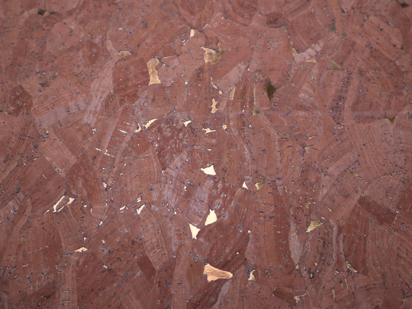 REMNANT/OFFCUT - Cork Fabric 18" x 32" - Copper Mountain