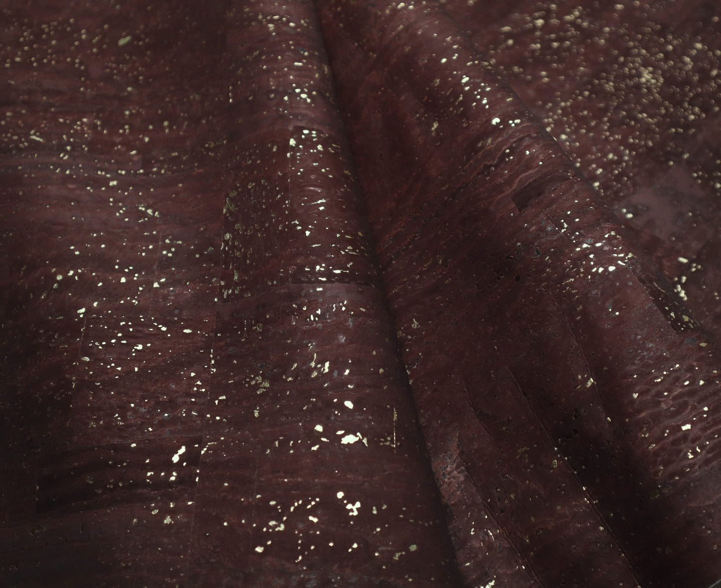 Cork Fabric Sheet - Gleaming Umber