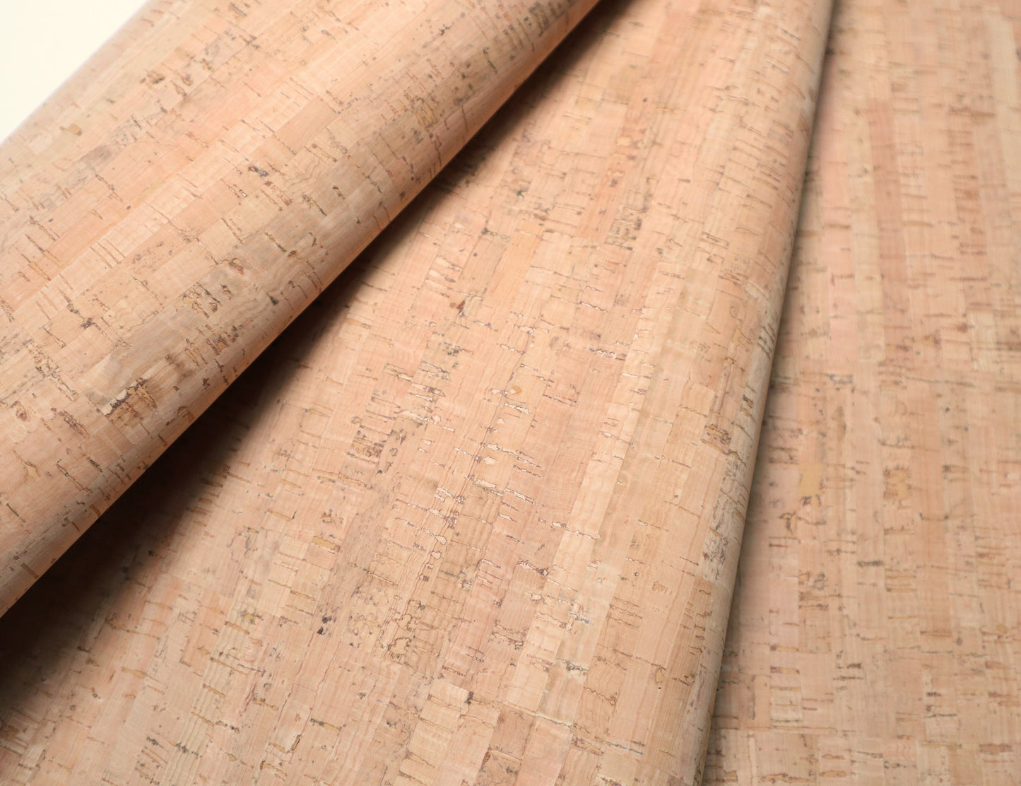 Cork Fabric Roll - Rustic Natural