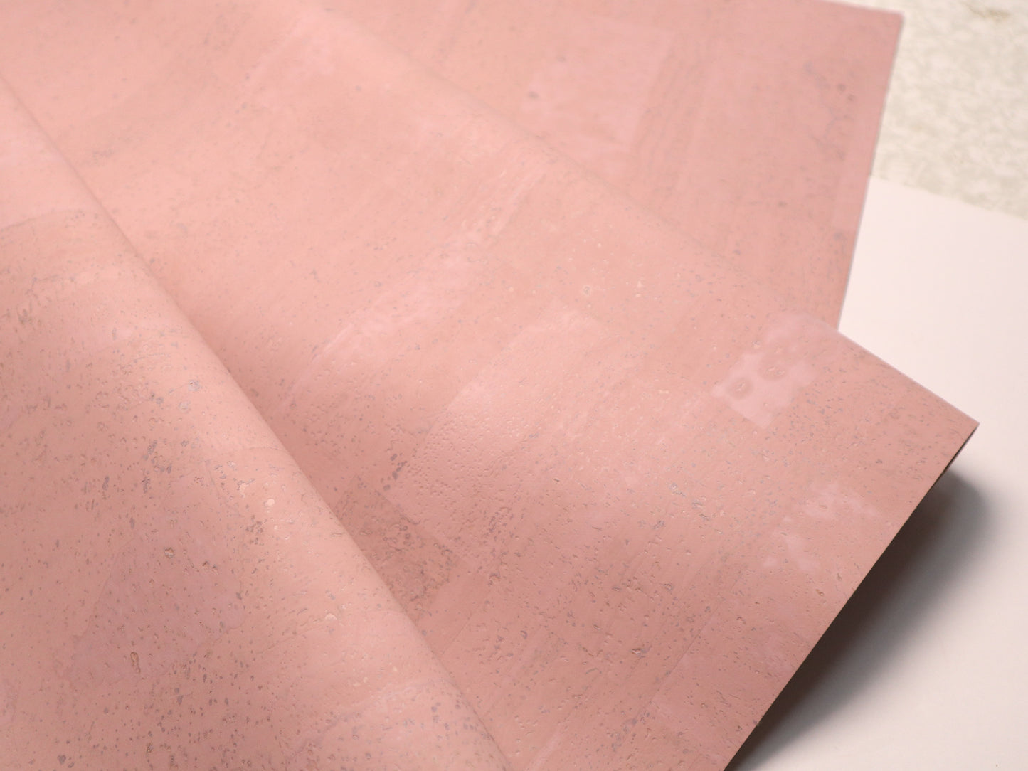 Cork Fabric Sheet - Ballerina Pink