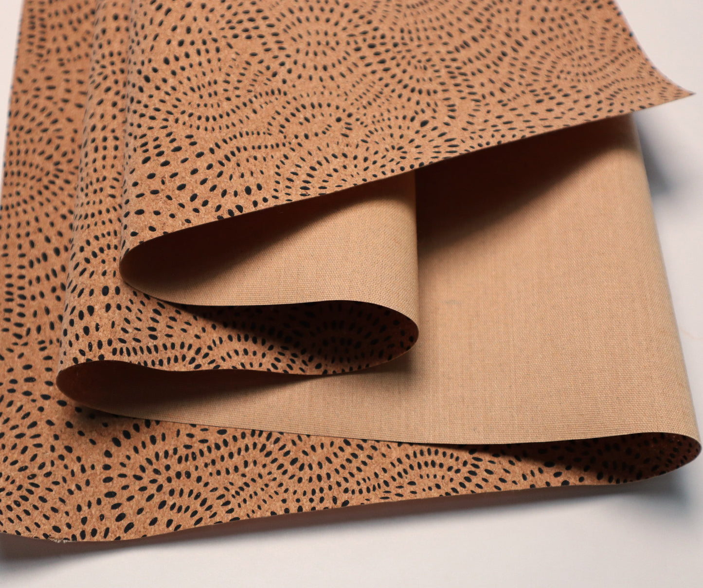 LITE Cork Fabric Sheet - Sandpiper