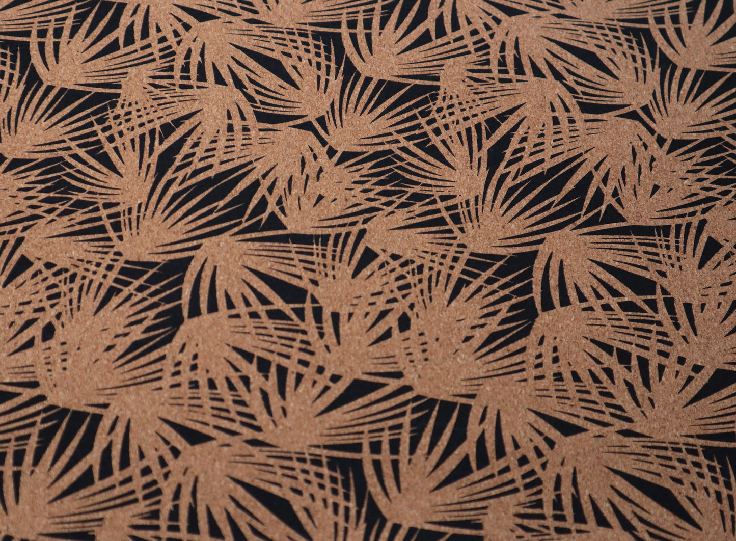 LITE Cork Fabric Roll - Shadow Palms