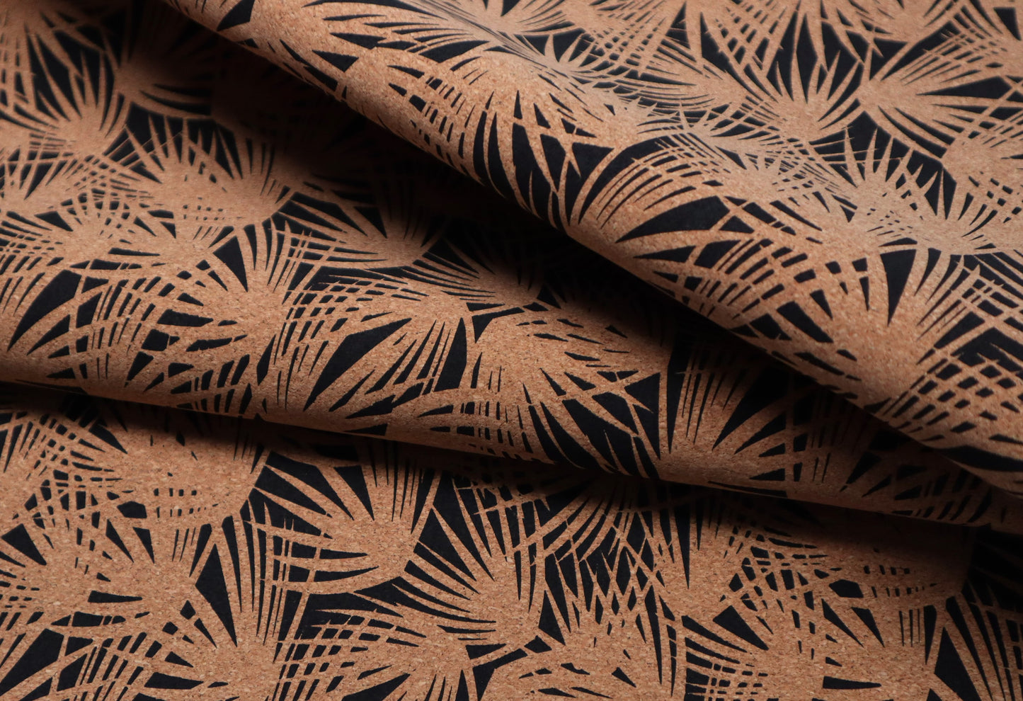 LITE Cork Fabric Roll - Shadow Palms