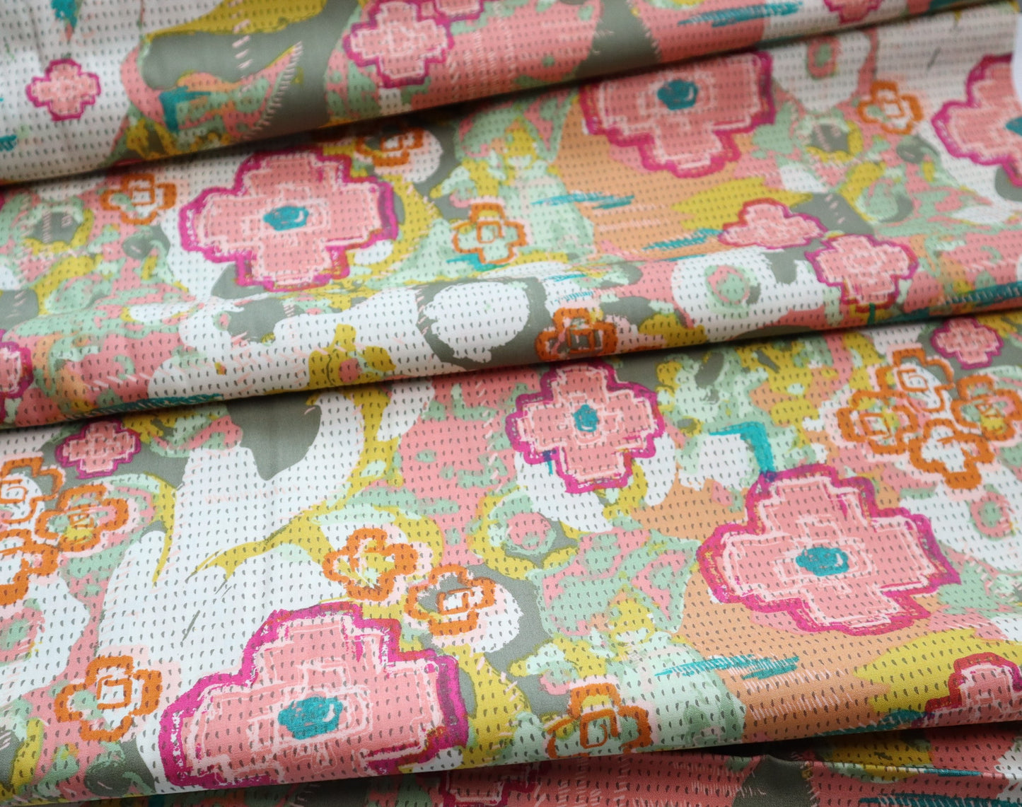 Premium Cotton - 1/2 YARD - Flowers Everywhere