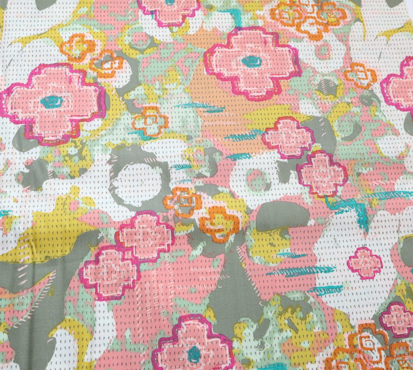 Premium Cotton - 1/2 YARD - Flowers Everywhere