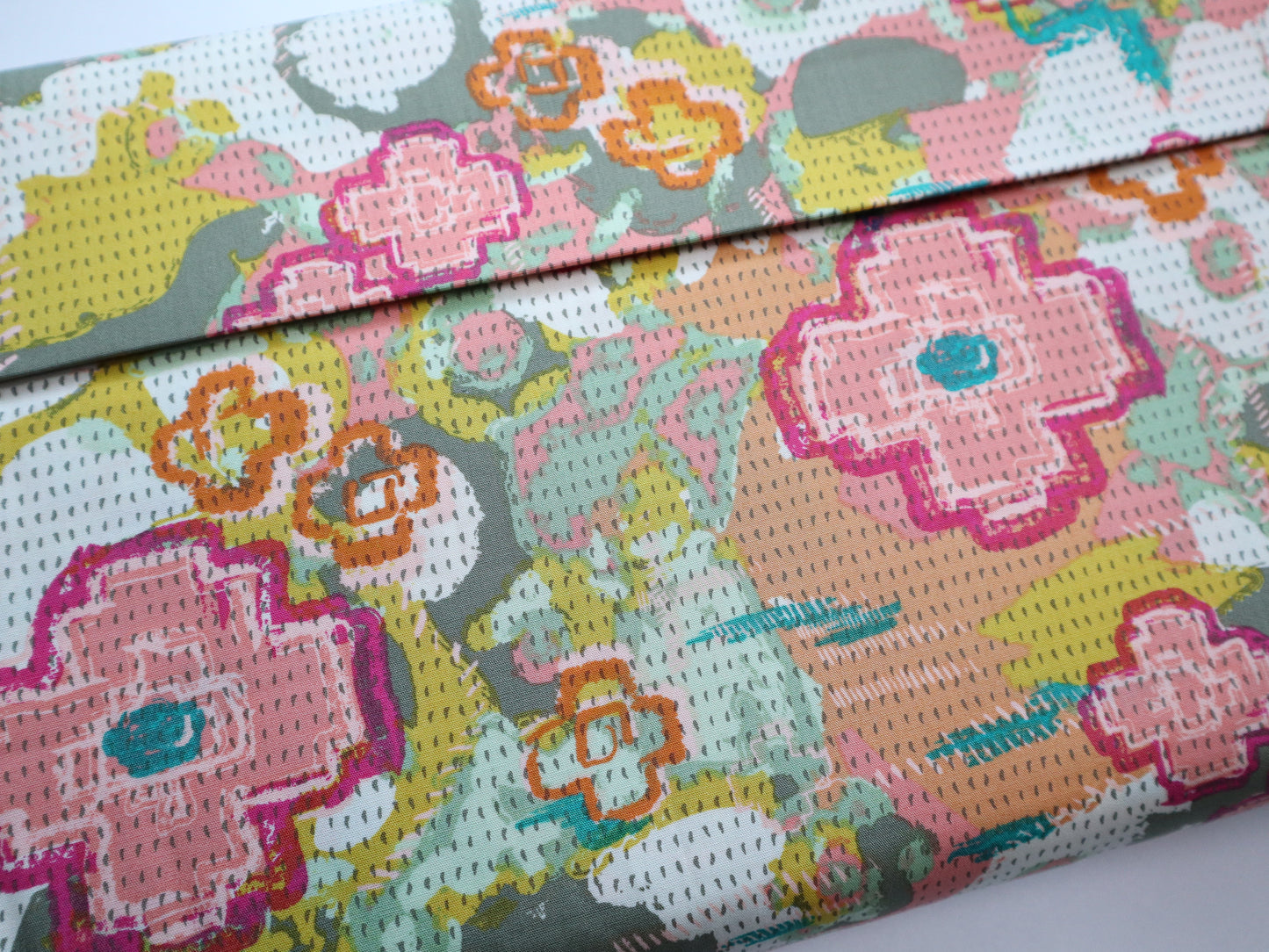 Premium Cotton - 1/2 YARD - Flowers Everywhere