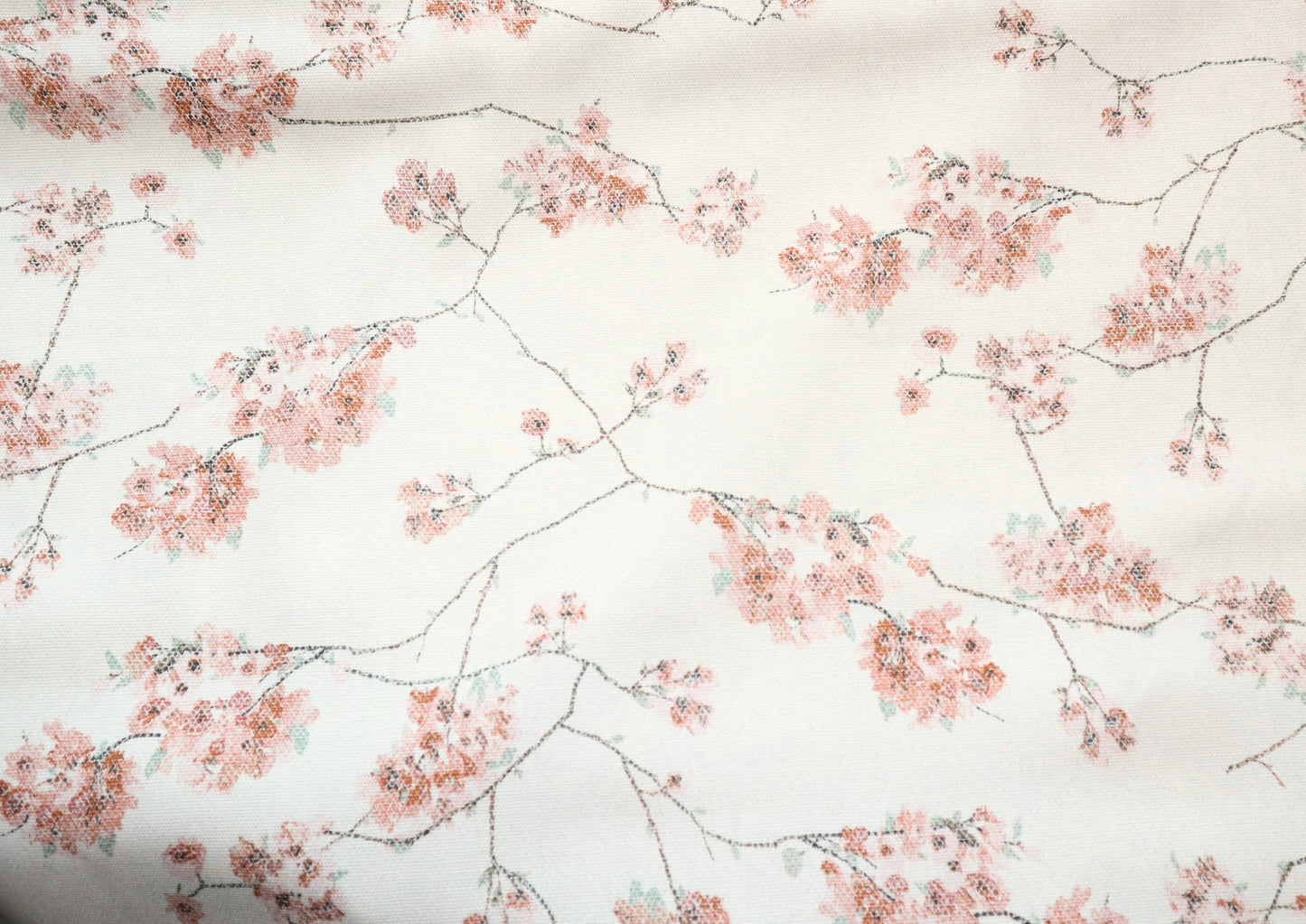 Cotton Canvas - 1/2 YARD - Blossoming Daphne