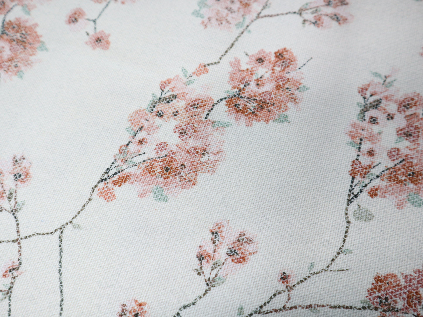 Cotton Canvas - 1/2 YARD - Blossoming Daphne