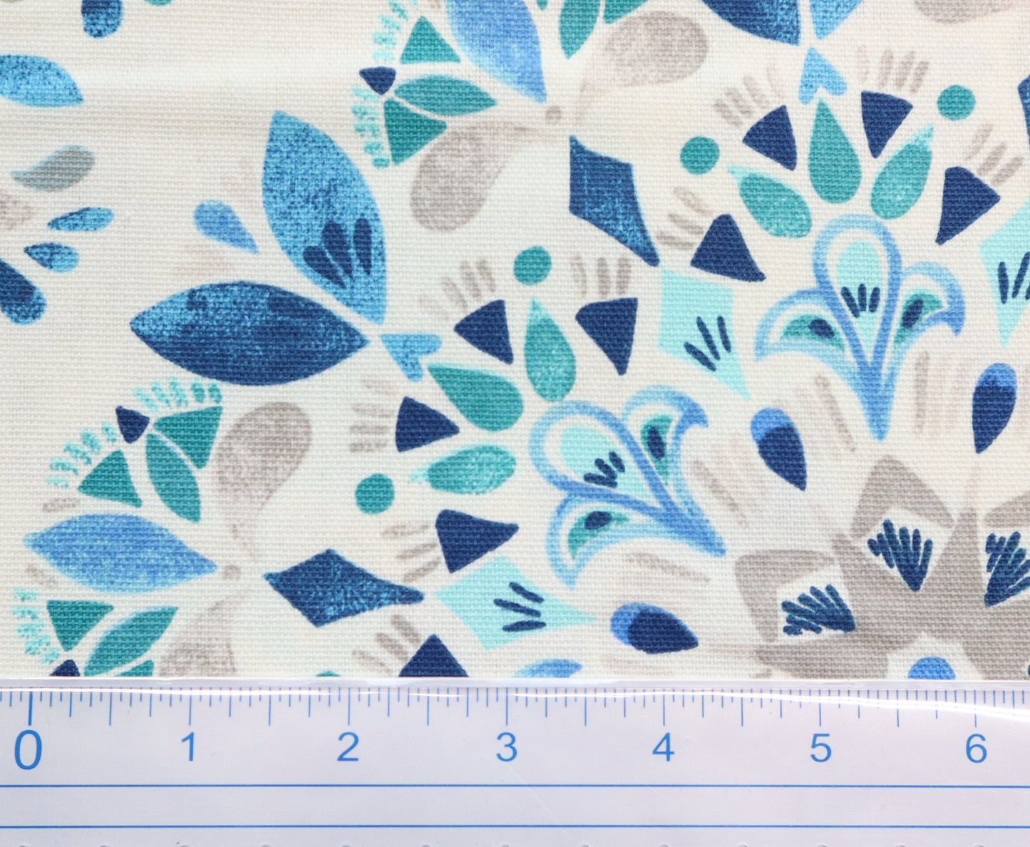 Cotton Canvas - 1/2 YARD - Catamrica Azure