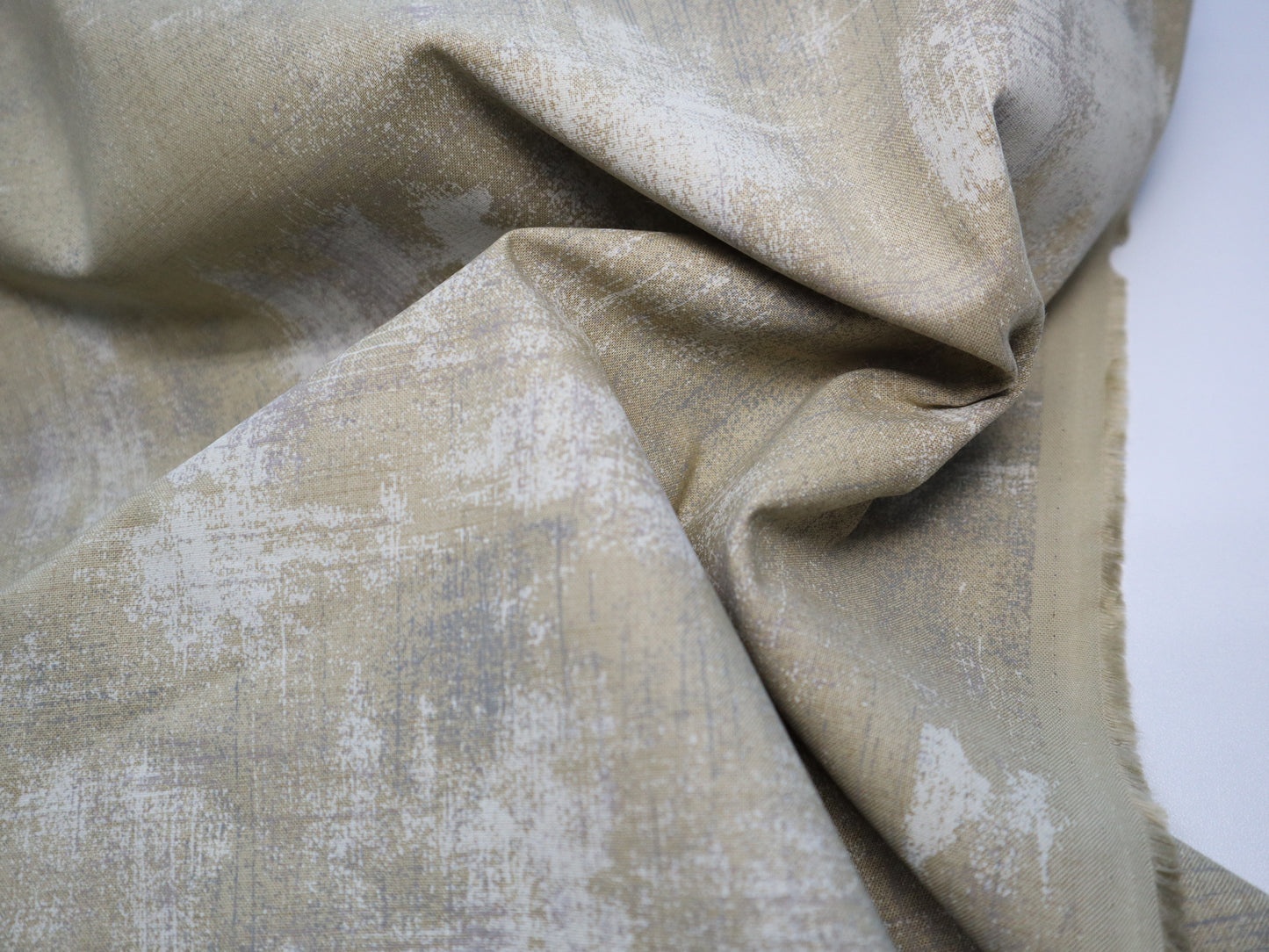 Premium Cotton - 1/2 YARD - Grunge Khaki