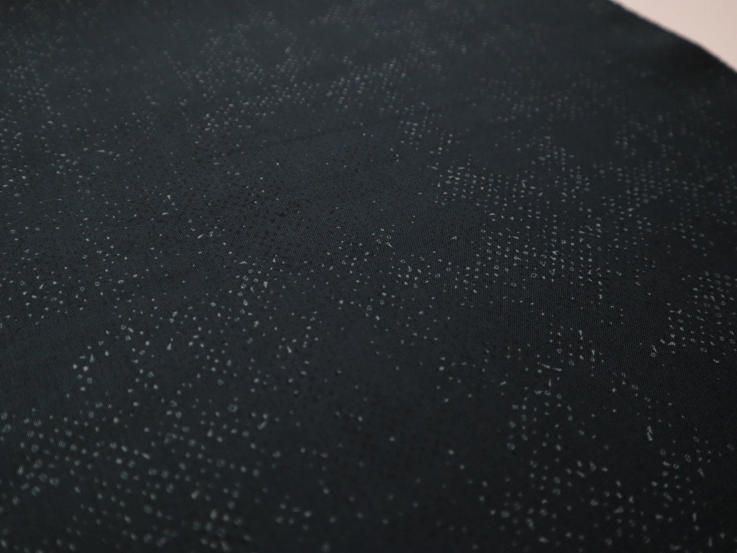 Premium Cotton - 1/2 YARD - Spotted Black