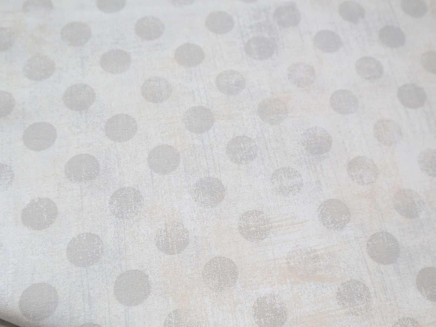 Premium Cotton - 1/2 YARD - Grunge Hits the Spot White