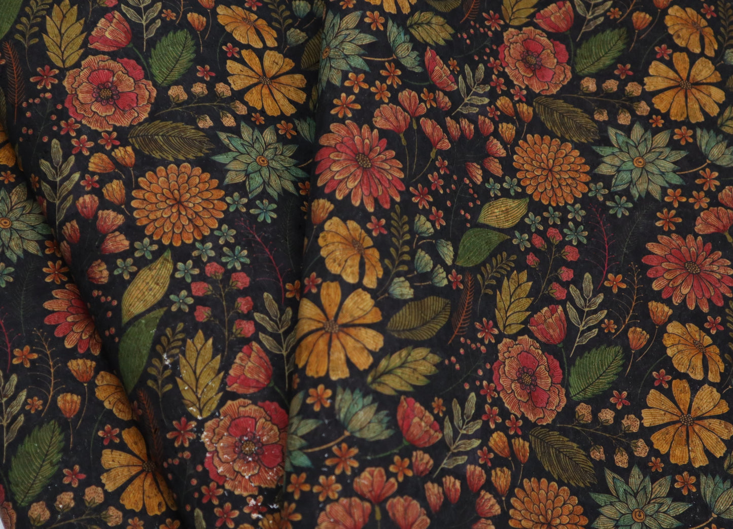 Cork Fabric Roll - Vintage Floral