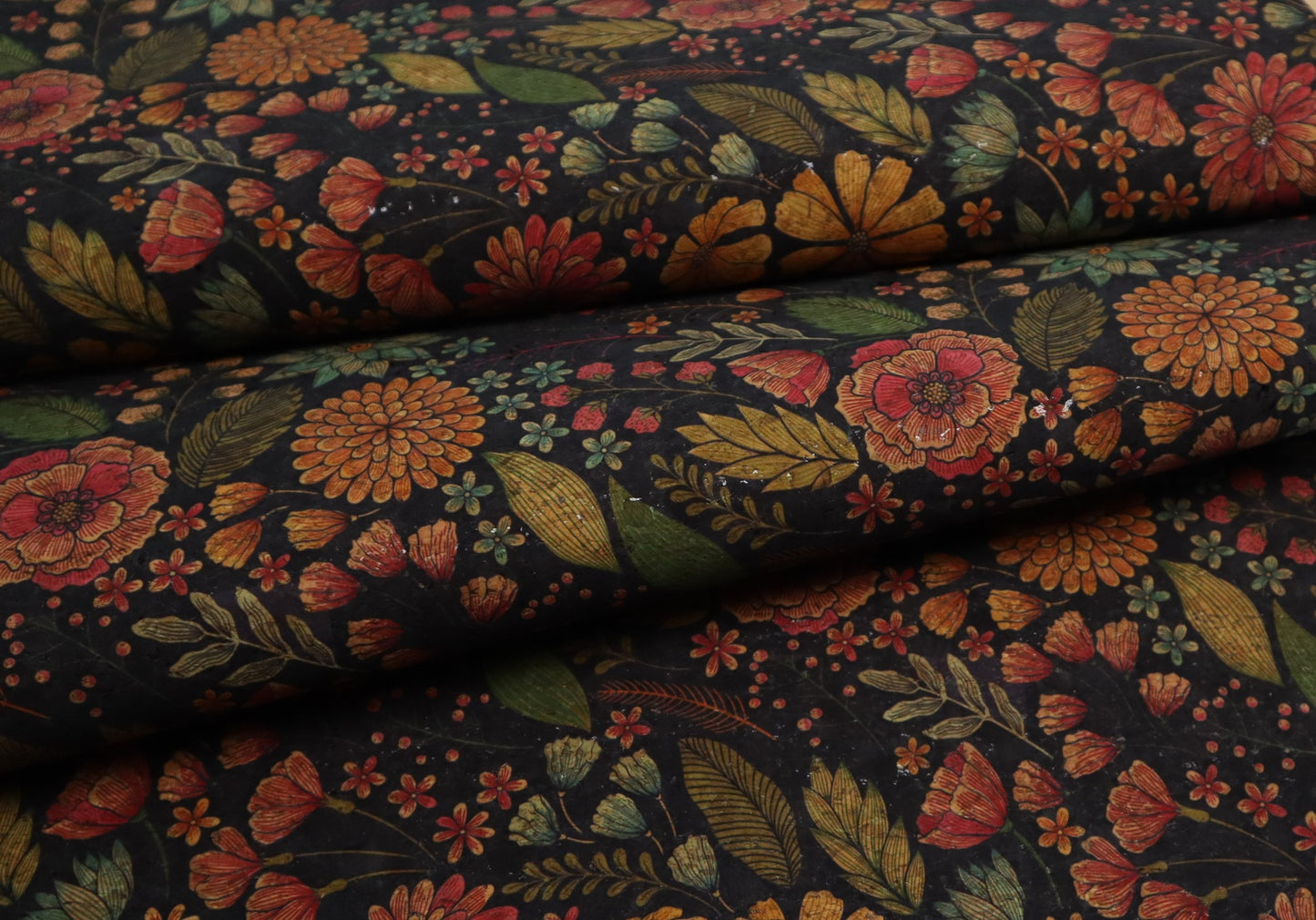 Cork Fabric Roll - Vintage Floral