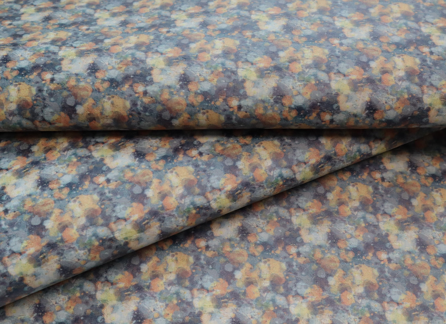 REMNANT/OFFCUT - Cork Fabric 18" x 18" - Focus