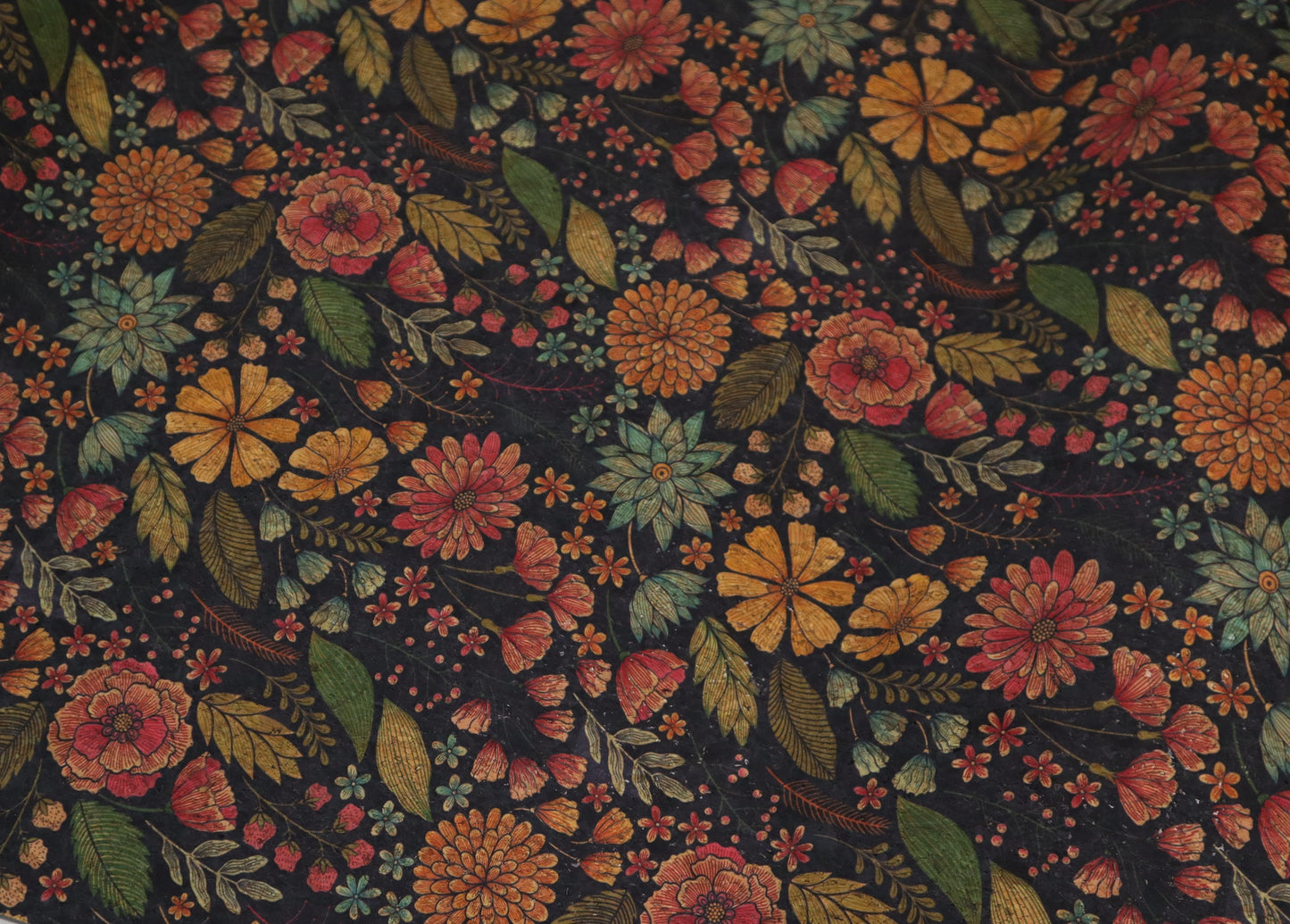 Cork Fabric Roll - Vintage Floral