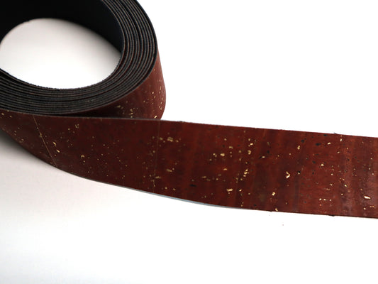 Cork Ribbon By the Yard - Brickfire