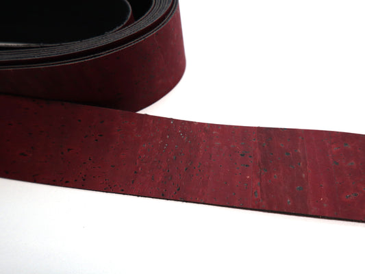 Cork Ribbon By the Yard  - Bordeaux