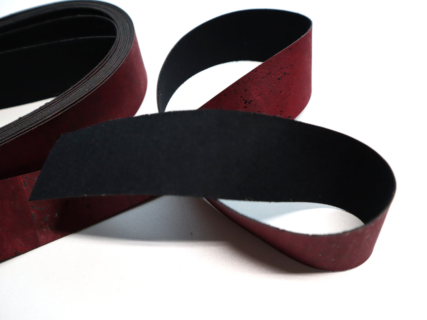 Cork Ribbon By the Yard  - Bordeaux