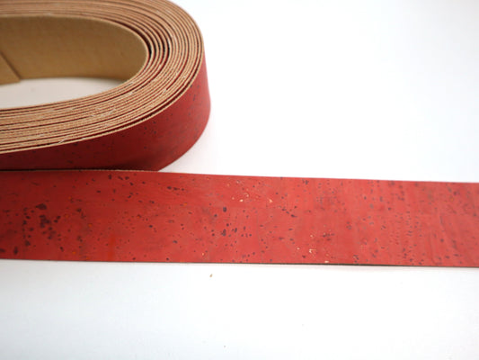 Cork Ribbon By the Yard - Coral Springs