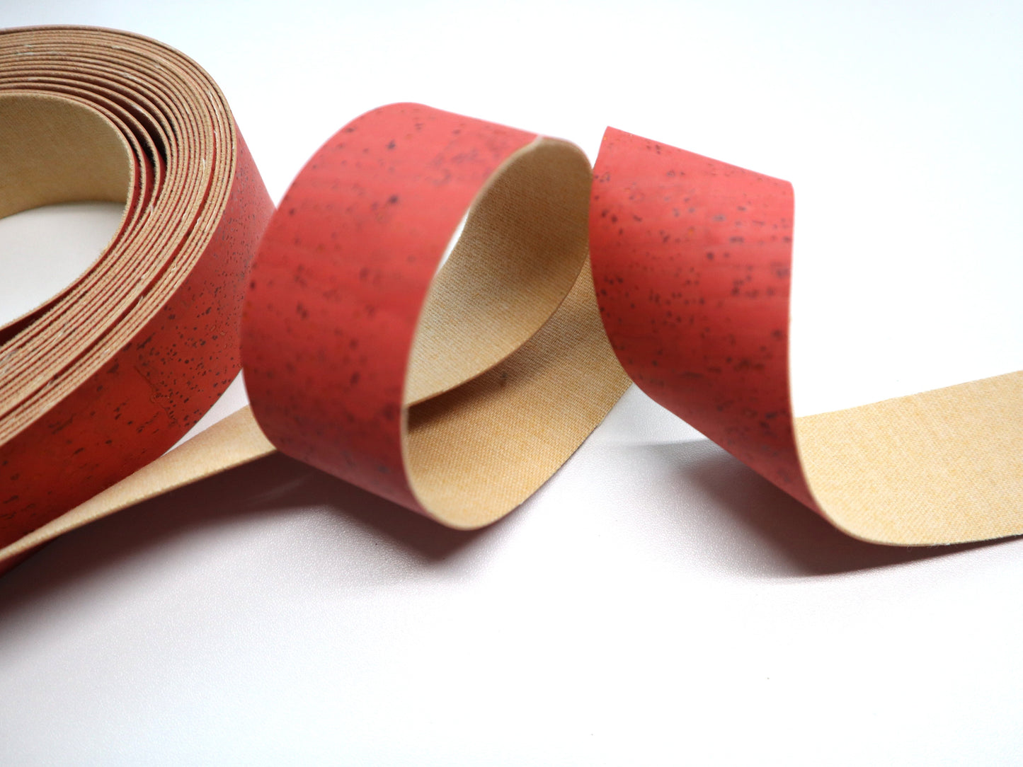 Cork Ribbon By the Yard - Coral Springs
