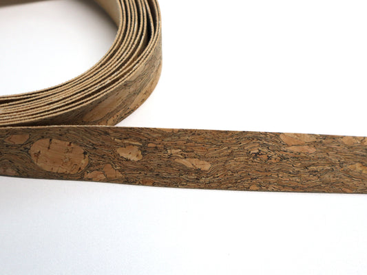 Cork Ribbon By the Yard  - Large Timber Root
