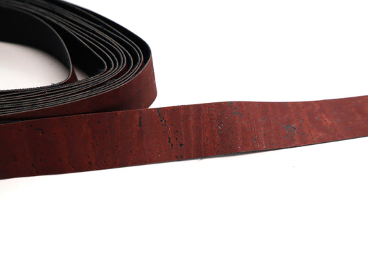 Cork Ribbon By the Yard  - Venetian Red