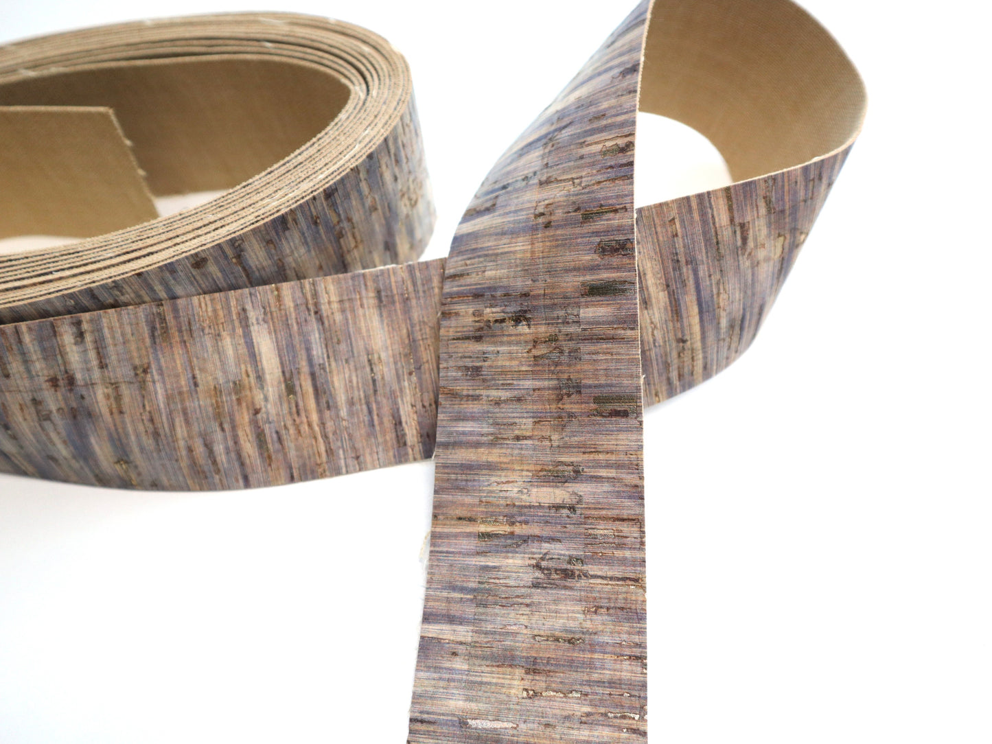 Cork Ribbon By the Yard  - Golden Rain