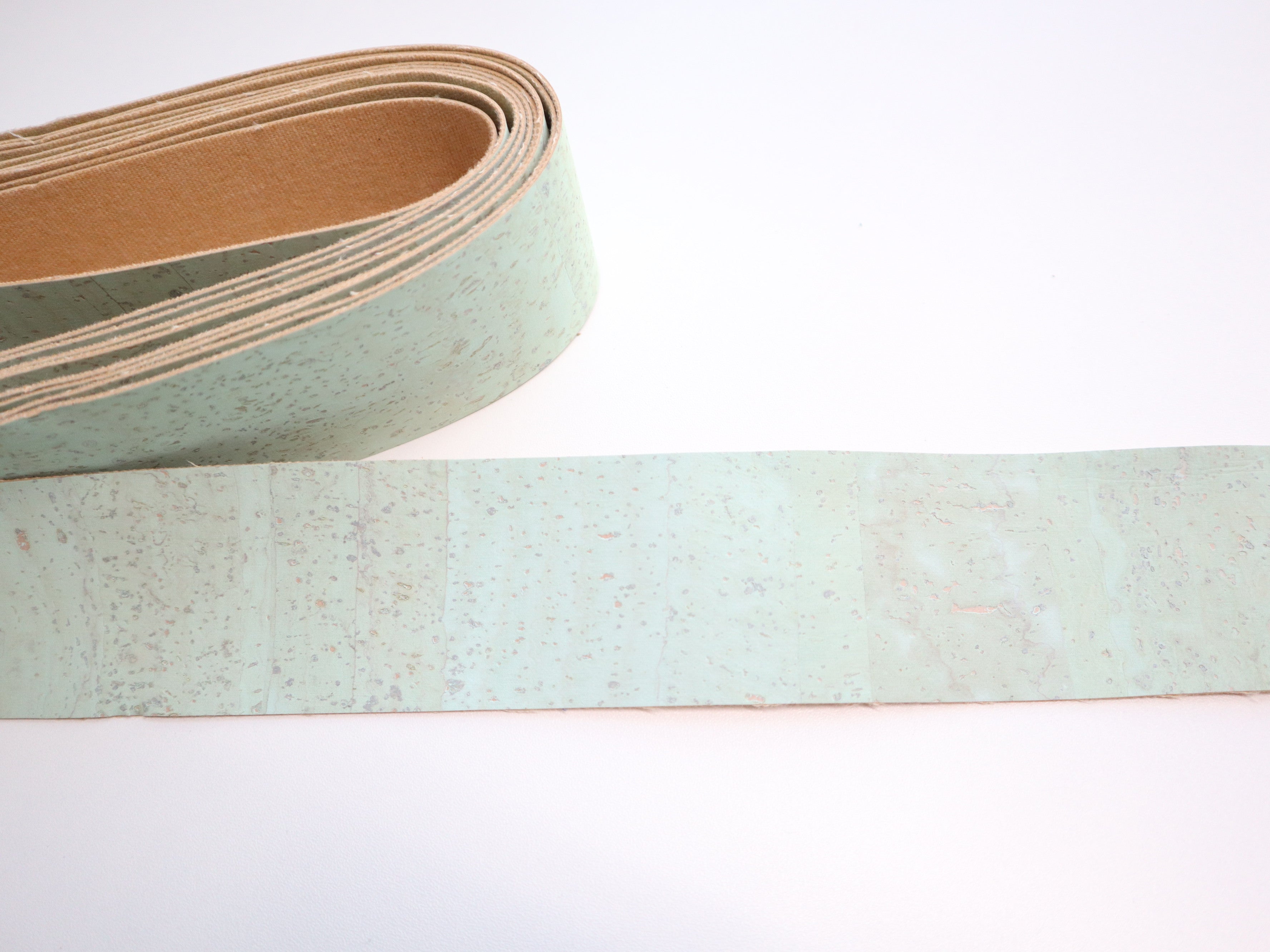 Cork Ribbon By the Yard - Mint – Jomar Supply & Handmade