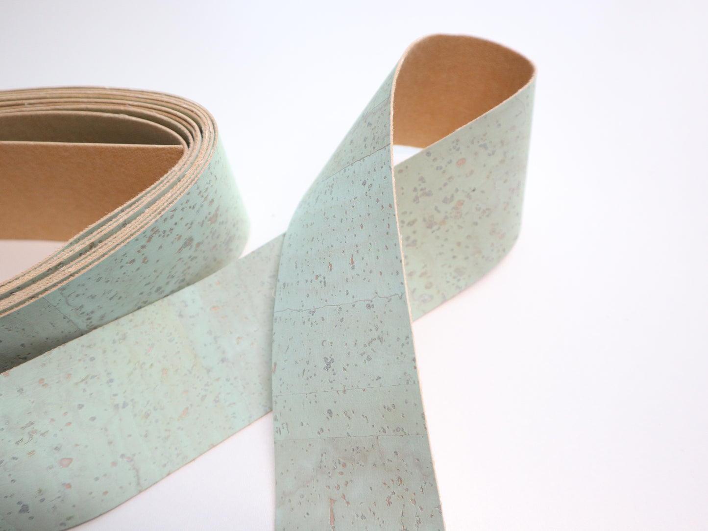 Cork Ribbon By the Yard  - Mint