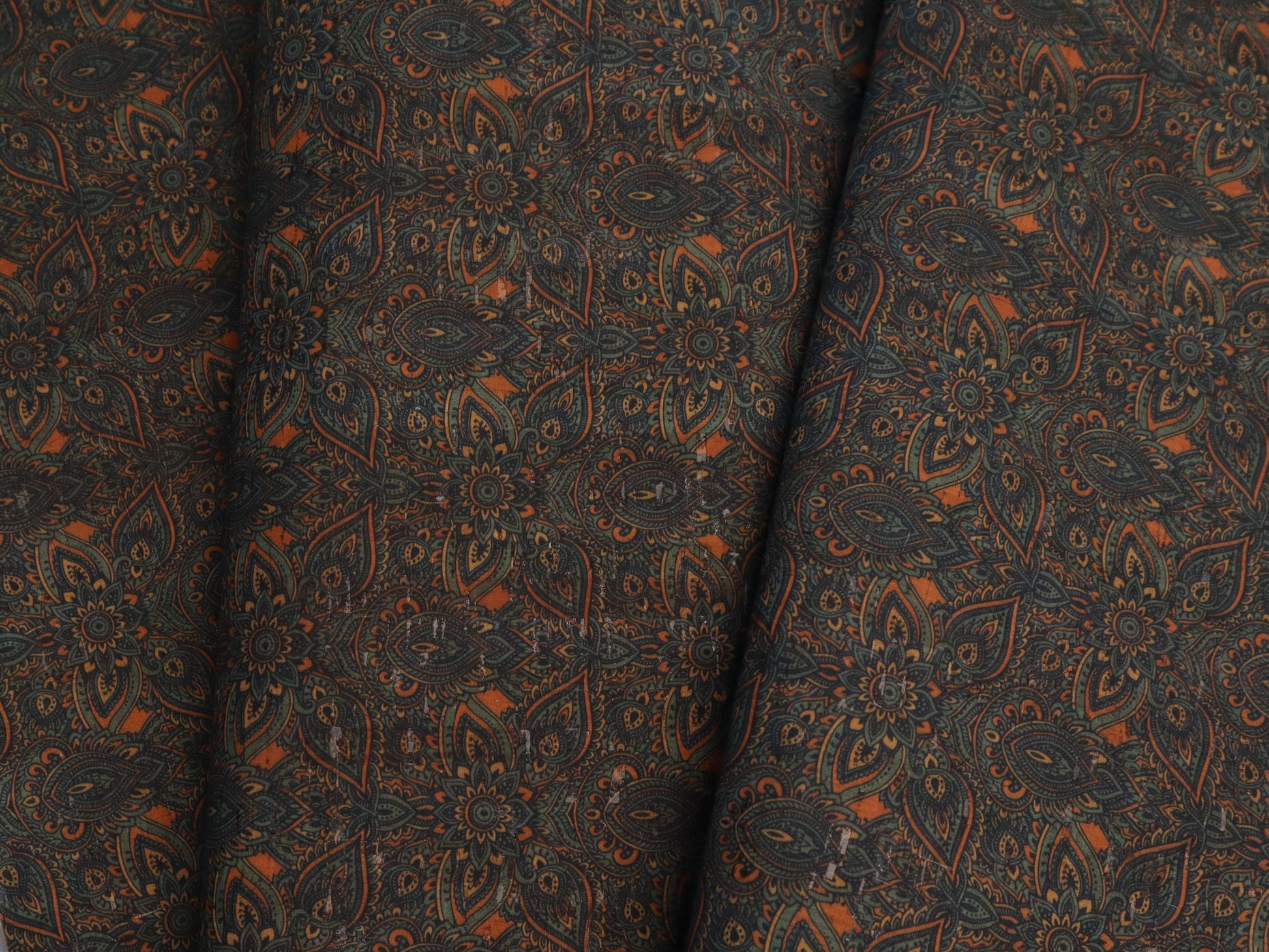 REMNANT/OFFCUT - Cork Fabric 15.5" x 26" - Gothic