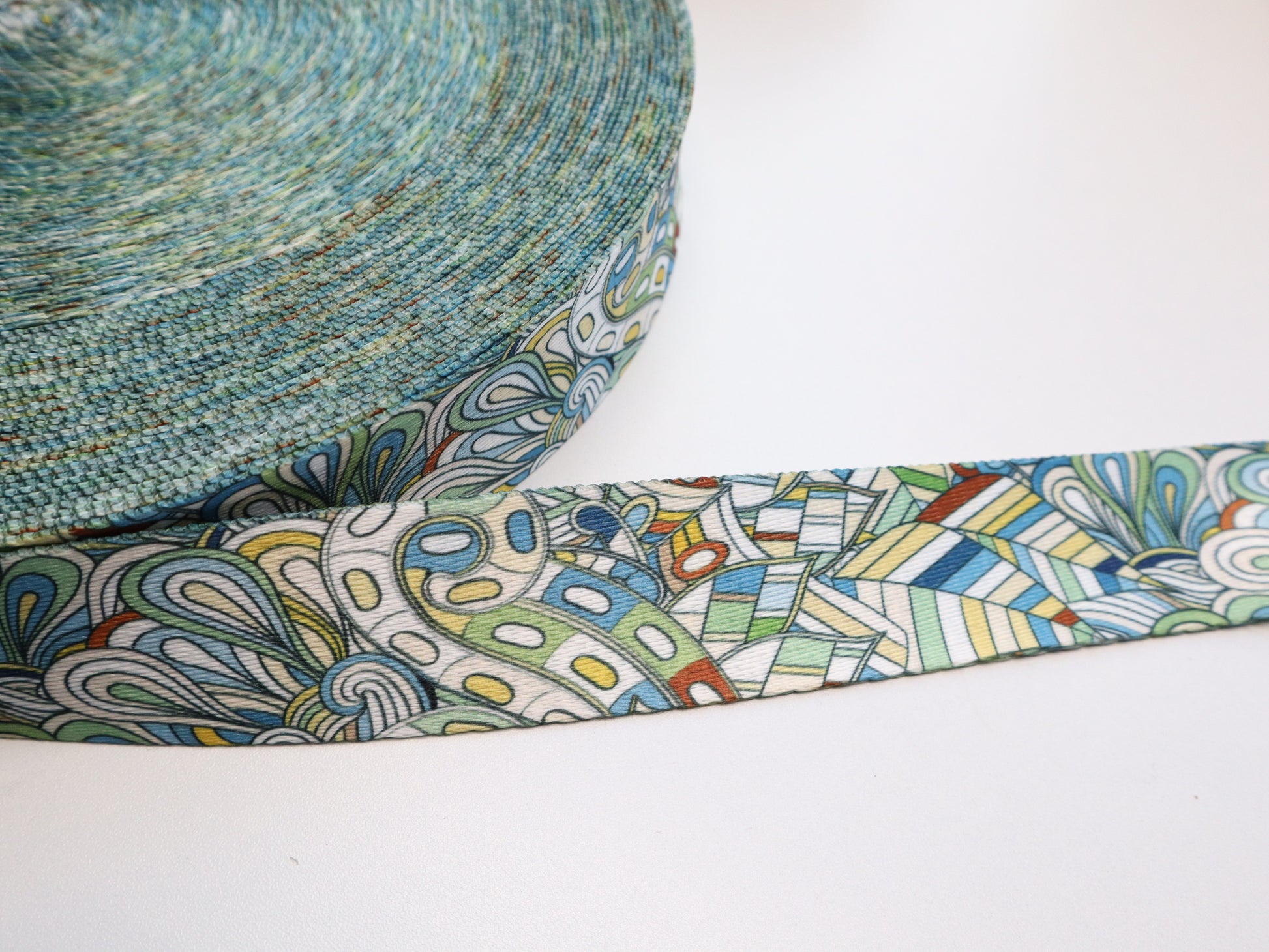 1.5" Webbing By the Yard - Whimsy Multi